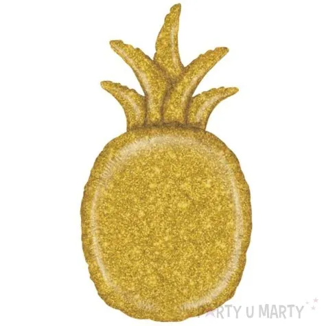 balon foliowy ananas brokatowy holo grabo 35 shp