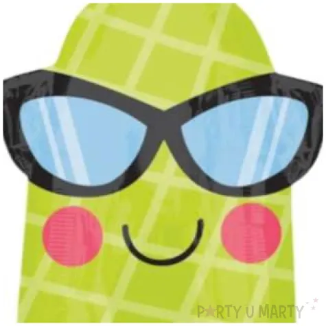 balon foliowy ananas w okularach jix 28 shp