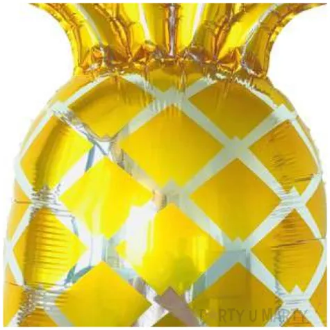balon foliowy ananas zloty top ten 31 shp
