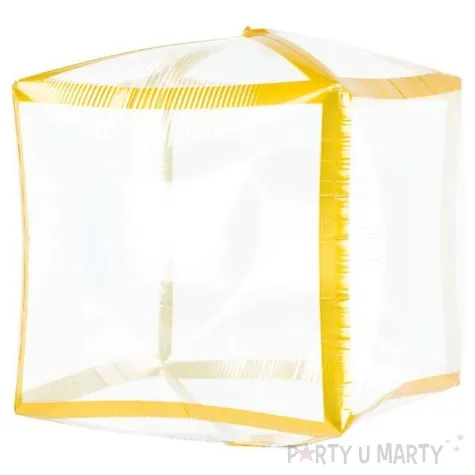 balon foliowy angelz romb zloty amscan 14 sqr