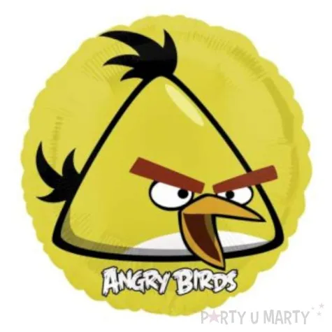 balon foliowy angry birds yellow chuck amscan 18 rnd