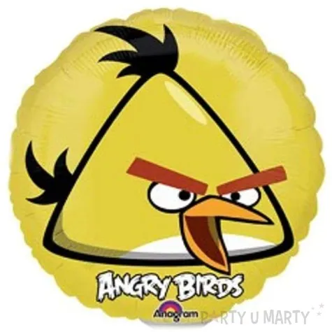 balon foliowy angry birds yellow chuck amscan 9 rnd