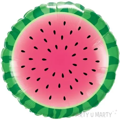 balon foliowy arbuz qualatex 18 rnd