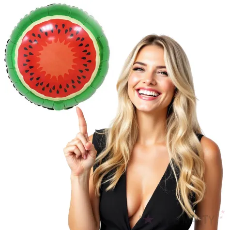 balon foliowy arbuz top ten 18 rnd