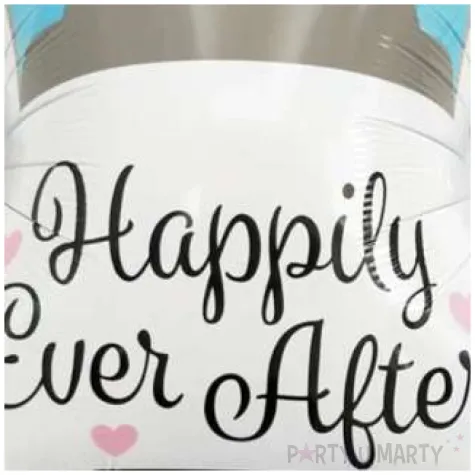 balon foliowy auto slubne bialy partypal 24 shp