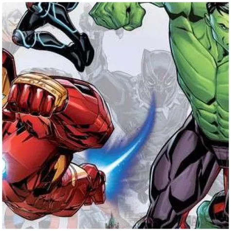 balon foliowy avengers qualatex bubbles 22 orb