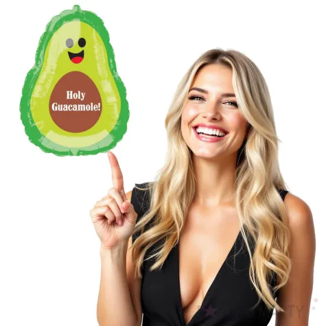 balon foliowy awokado gigant zielony amscan 27 shp