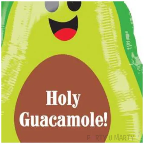 balon foliowy awokado gigant zielony amscan 27 shp