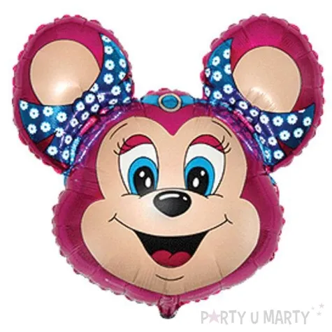 balon foliowy babsy mouse rozowy flexmetal 30 shp