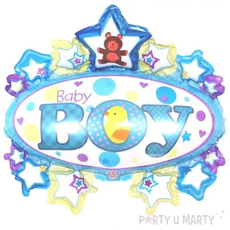 balon foliowy baby boy niebieski oem 14 shp