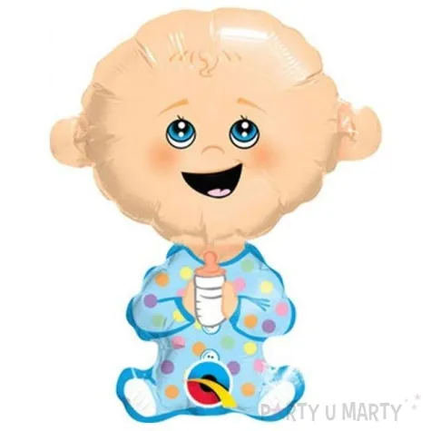 balon foliowy baby shower boy qualatex 14 shp
