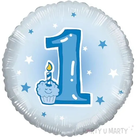 balon foliowy baby shower roczek niebieski adikbal 18