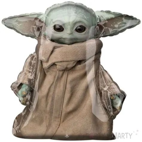 balon foliowy baby yoda the mandalorian amscan 31 shp