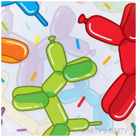 balon foliowy balloon dogs godan 22 rnd