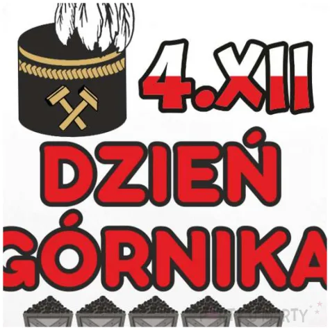 balon foliowy barborka wegiel i czako bialy 18 rnd