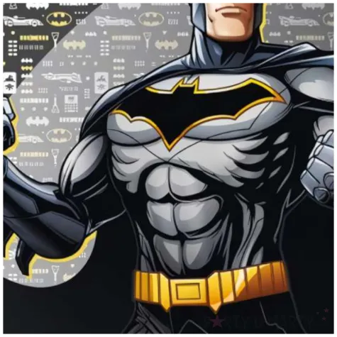 balon foliowy batman czarny amscan 17 rnd