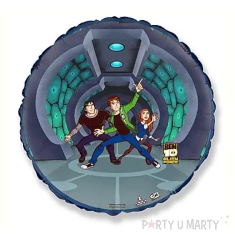 balon foliowy ben 10 flexmetal 18 rnd