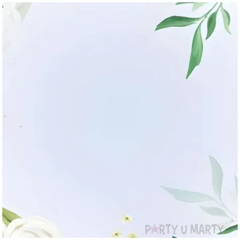 balon foliowy biale roze qualatex bubbles 24 orb