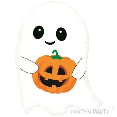 balon foliowy bialy duch z dynia betallic 26 shp