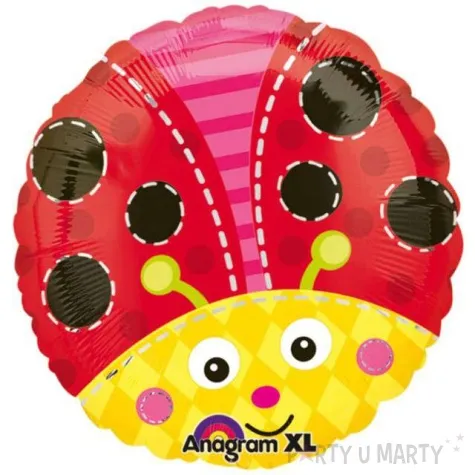 balon foliowy biedronka amscan 18 rnd