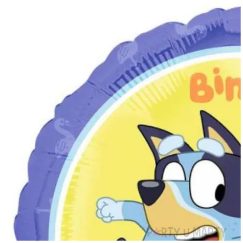 balon foliowy bluey blue i bingo amscan 18 rnd