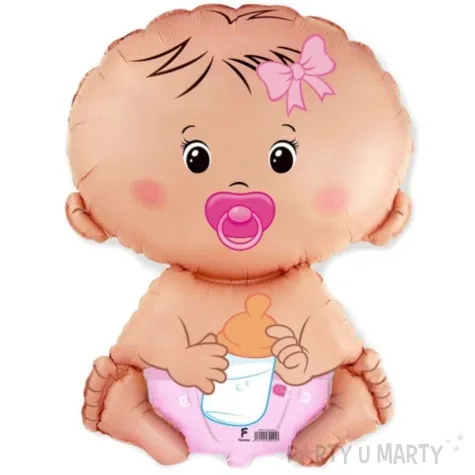 balon foliowy bobas dziewczynka flexmetal 14 shp