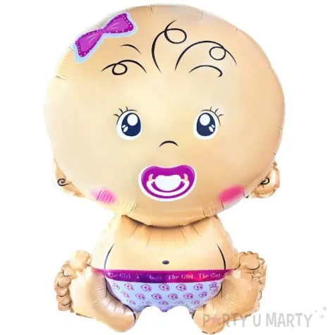 balon foliowy bobas dziewczynka partypal 29 shp