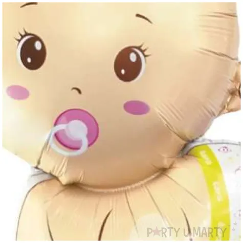 balon foliowy bobas dziewczynka partypal 30 shp