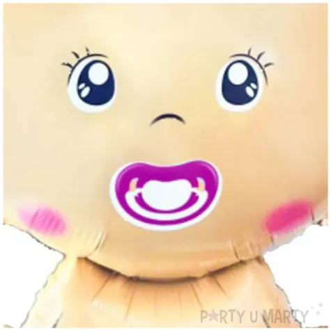 balon foliowy bobas dziewczynka rozowy grabo 29 shp