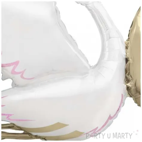 balon foliowy bocian baby shower its a girl unique 62 shp