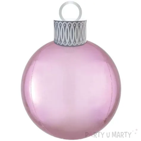 balon foliowy bombka orbz xl rozowy amscan 15 orb