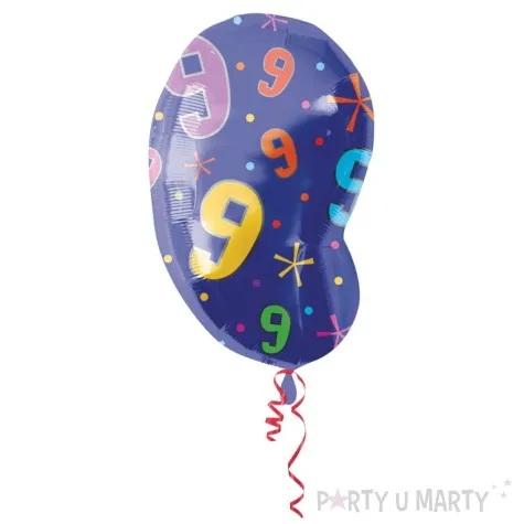 balon foliowy bombka zielony amscan 18 shp