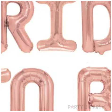 balon foliowy bride to be rozowe zloto partypal 15 shp