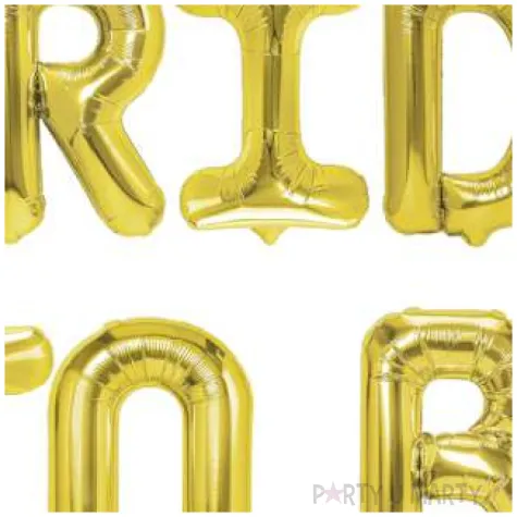 balon foliowy bride to be zloty partypal 15 shp