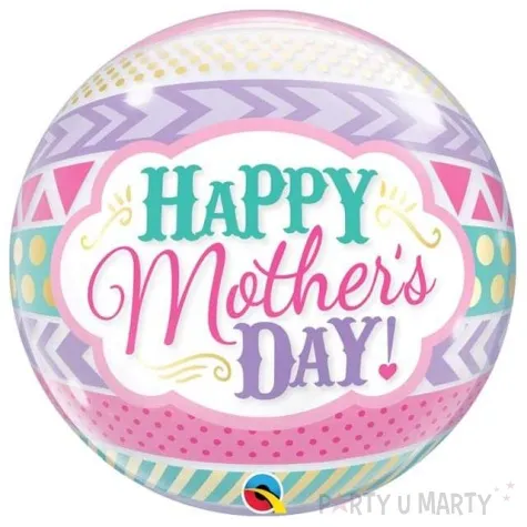 balon foliowy bubble dzien matki qualatex 22 orb
