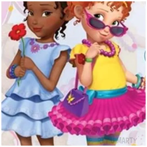 balon foliowy bubble fancy nancy clancy qualatex 22 orb