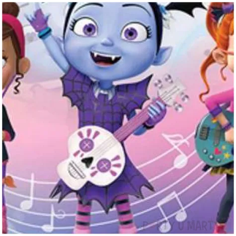 balon foliowy bubble vampirina qualatex 22 orb