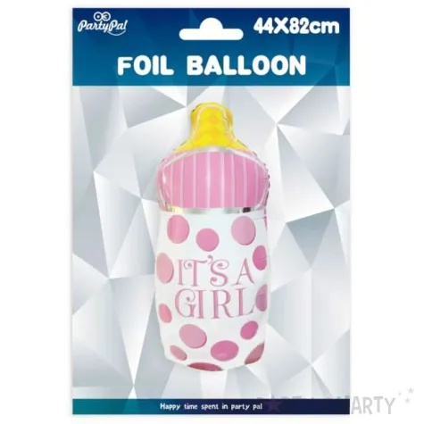 balon foliowy butelka its a girl partypal 32 shp