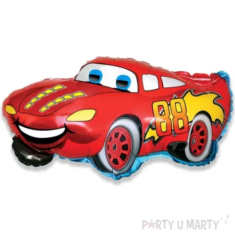 balon foliowy cars czerwony flexmetal 24 shp