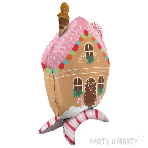 balon foliowy chatka z piernika stojaca grabo 30 shp