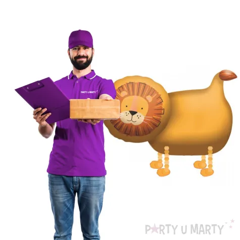 balon foliowy chodzacy lew amscan 38 shp