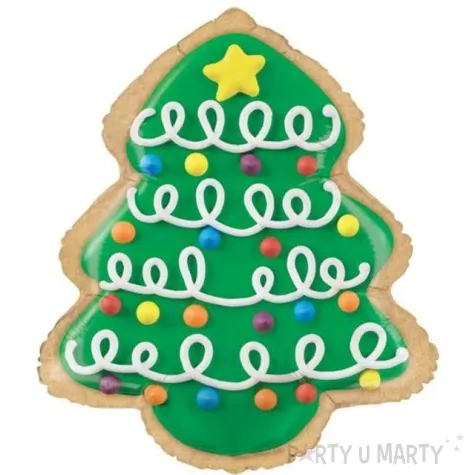 balon foliowy choinka lukrowana betallic 25 shp