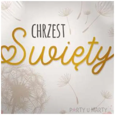 balon foliowy chrzest swiety bialo zloty premioloon 17 rnd