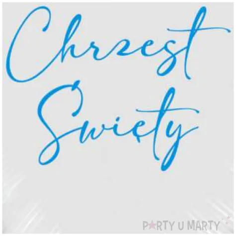 balon foliowy chrzest swiety light bialo blekitny 18 hrt