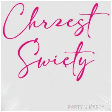 balon foliowy chrzest swiety light bialo rozowy 18 hrt