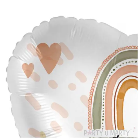 balon foliowy chrzest swiety tecza bialy premioloon 17 hrt