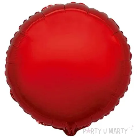 balon foliowy classic jumbo czerwony flexmetal 31 rnd