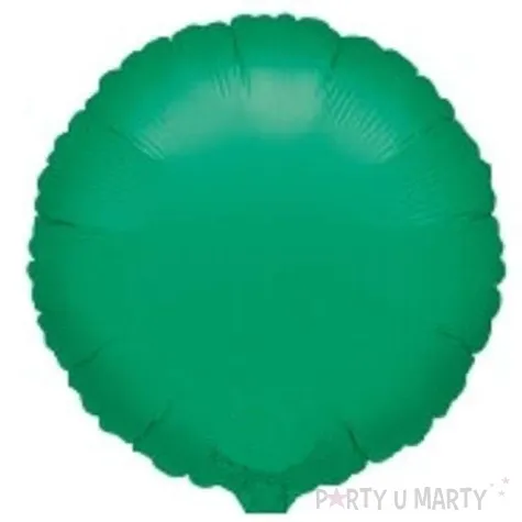balon foliowy classic zielony amscan 18 rnd