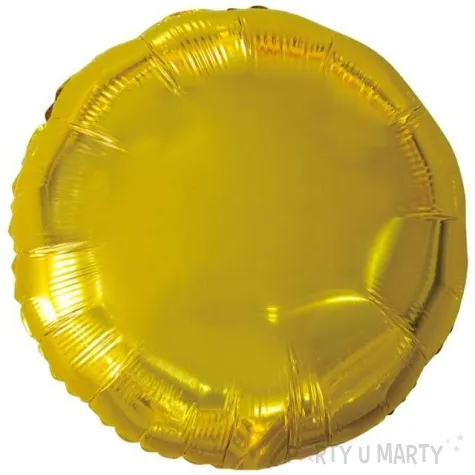 balon foliowy classic zloty metalik godan 18 rnd