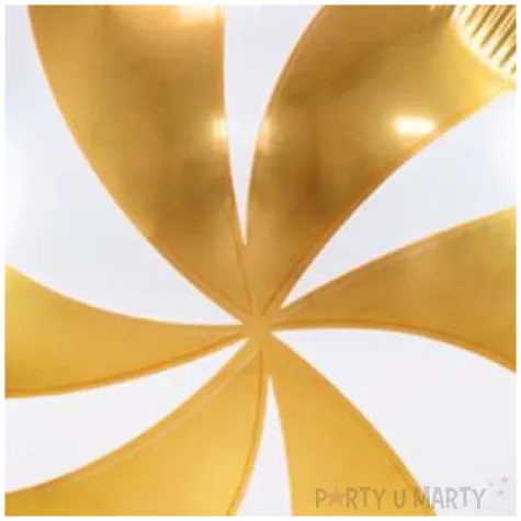 balon foliowy cukierek lizak zloty partydeco 14 rnd